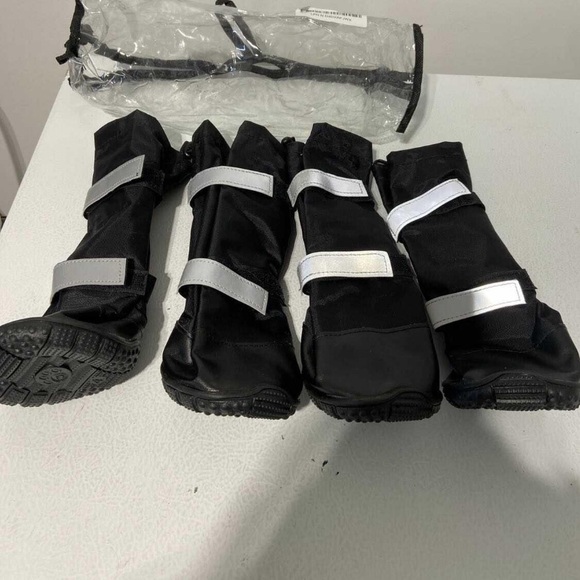 Dog Boots with Reflective Straps - Picture 2 of 3